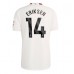 Maillot de foot Manchester United Christian Eriksen #14 Troisième vêtements 2023-24 Manches Courtes